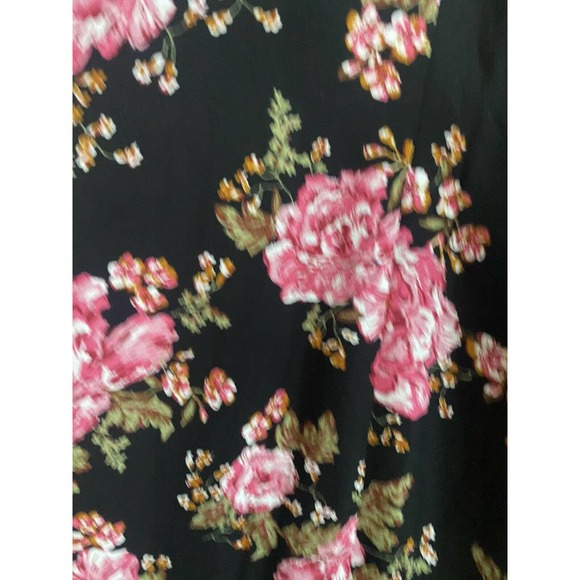 BP Midi Slip Dress Pink Shock Spaced Tea Rose Size Small - Picture 4 of 8